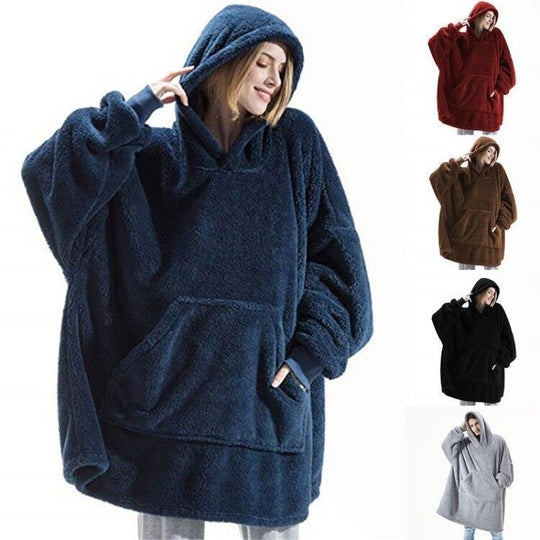 KuschelHoodie 2.0™ | Der perfekte Begleiter für den Winter ohne Muster